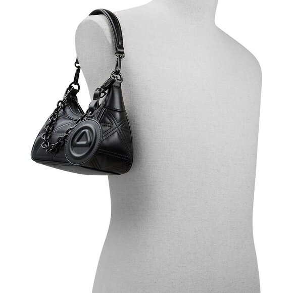 ALDO Women's Black Medium Ferventtx Shoulder Bag - Picture 2 of 5